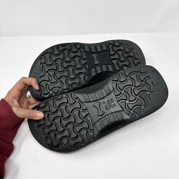 Birkenstock Ges Gesch Mens Rubber Slip On Clogs Black Size 10 - Picture 6 of 7